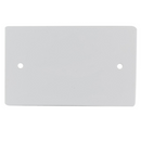 TAPA CIEGA GRANDE 116X74mm BLANCA PACK 5 UNI