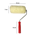 Rodillo Pintar 100% Lana 18 Cm pelo medio Mohican