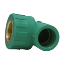 Codo 90º 20 Mm X 1/2   Hi Ppr Verde 5 Uni