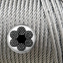 Cable De Acero Galv Alma De Yute 6x7 2 Mm X 400 Mt