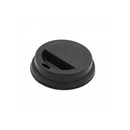 Tapa Capuccino Negra 6 Oz/180 Cc Pack 50 Uni