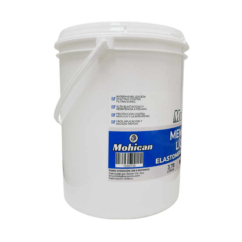 MEMBRANA LÍQUIDA ELASTOMÉRICA PARA TECHOS 1 GALÓN MOHICAN