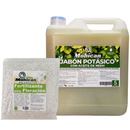 PROMO JABÓN POTÁSICO NEEM 5L + FERTILIZANTE FLORACIÓN 1 KG