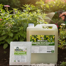PROMO JABÓN POTÁSICO NEEM 5L + FERTILIZANTE FLORACIÓN 1 KG