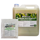 PROMO JABÓN POTÁSICO NEEM 5L + FERTILIZANTE INTERIORES 1 KG