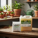 PROMO JABÓN POTÁSICO NEEM 5L + FERTILIZANTE INTERIORES 1 KG