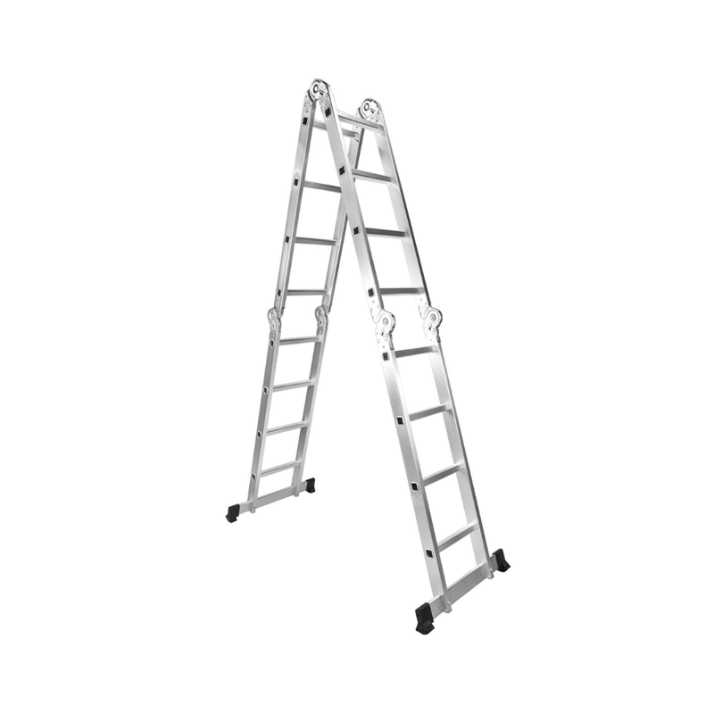 ESCALERA MULTIPROPÓSITO ALUMINIO 4 X 4 PELD 2,17MT CAP 150KG