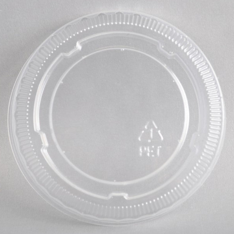 Tapa Plana Transp.p/vasos 12-20 Oz/360-590 Cc Pack 100 Uni