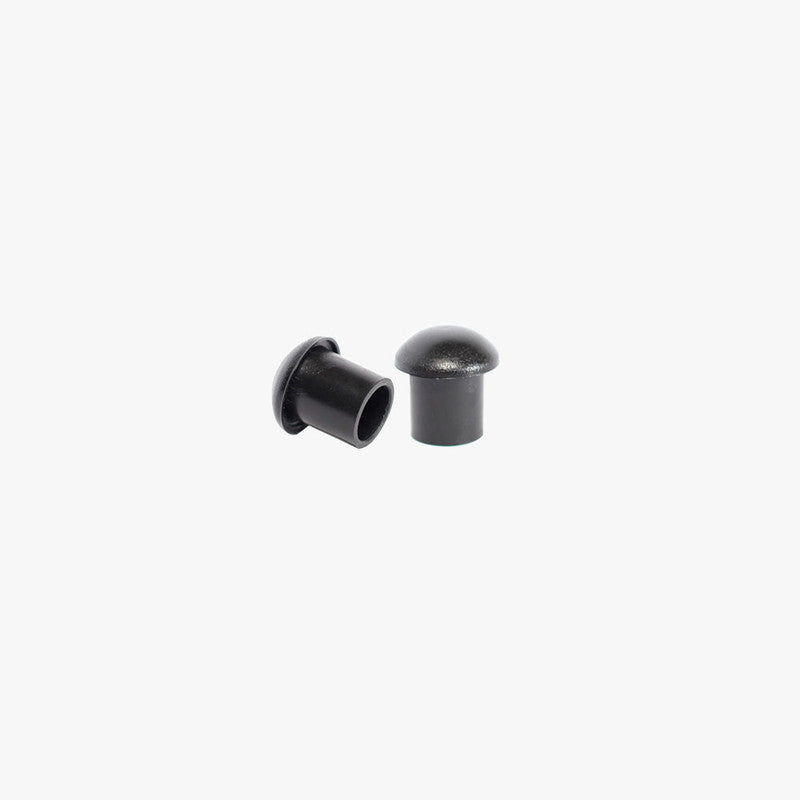 REGATÓN 1/2'' REDONDO INTERIOR NEGRO PACK 4 UNI