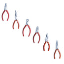 Set Alicates 4.1/2'' Miniatura 6 Pzas Cromados Mohican