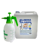 PROMO ELIMINA OLORES ORINA Y HECES LIMON 5LT + ATOMIZADOR 2L