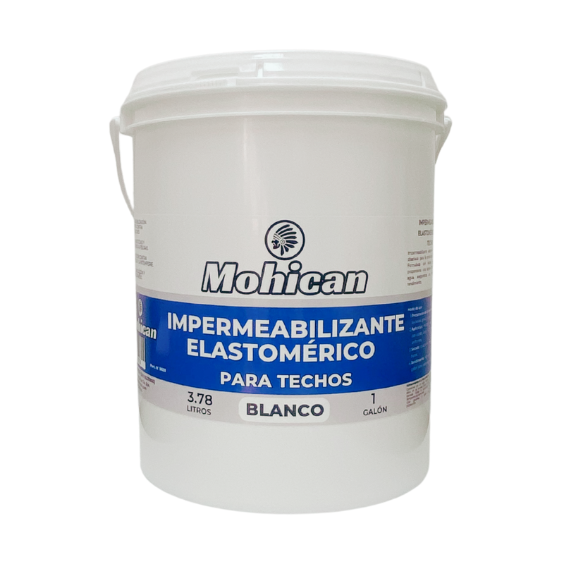 IMPERMEABILIZANTE ELASTOMÉRICO PARA TECHOS 1 GALÓN MOHICAN