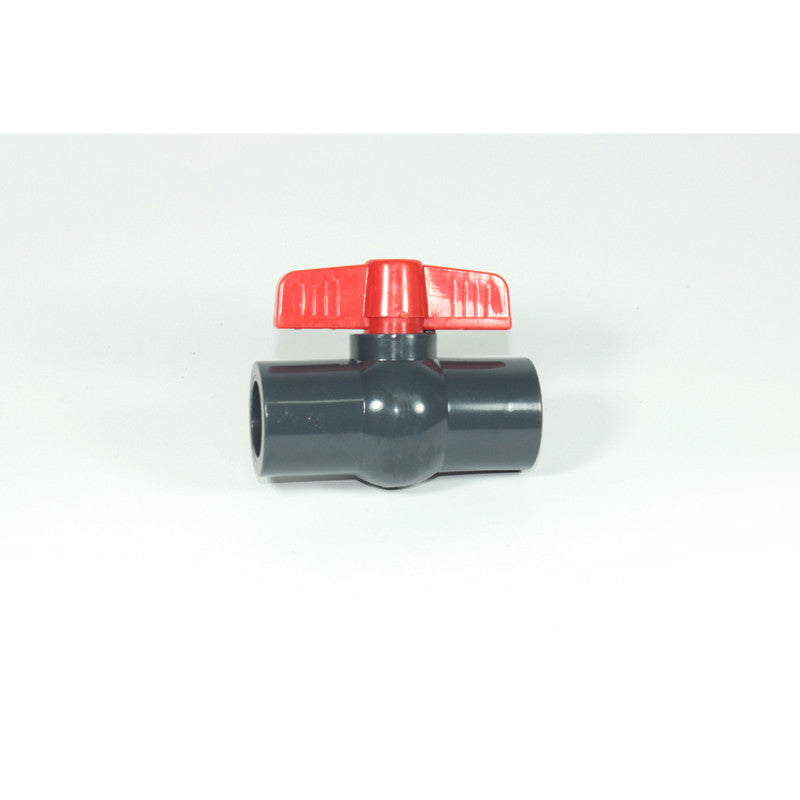 Llave Paso Bola Pvc 50 Mm Pack 5 Uni