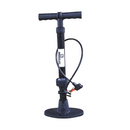 Bombín mini pump telescópico con manómetro de presión bici