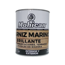 BARNIZ MARINO BASE SOLVENTE 1/4 GALÓN NOGAL
