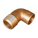 CODO BRONCE SO-HE 1/2 " PACK 2 UNI