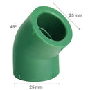 Codo 45º 25 Mm Ppr H-h Verde 25 Uni