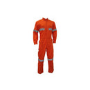 OVEROL POPLIN CINTA REFLECTANTE Colores Azul/Naranjo