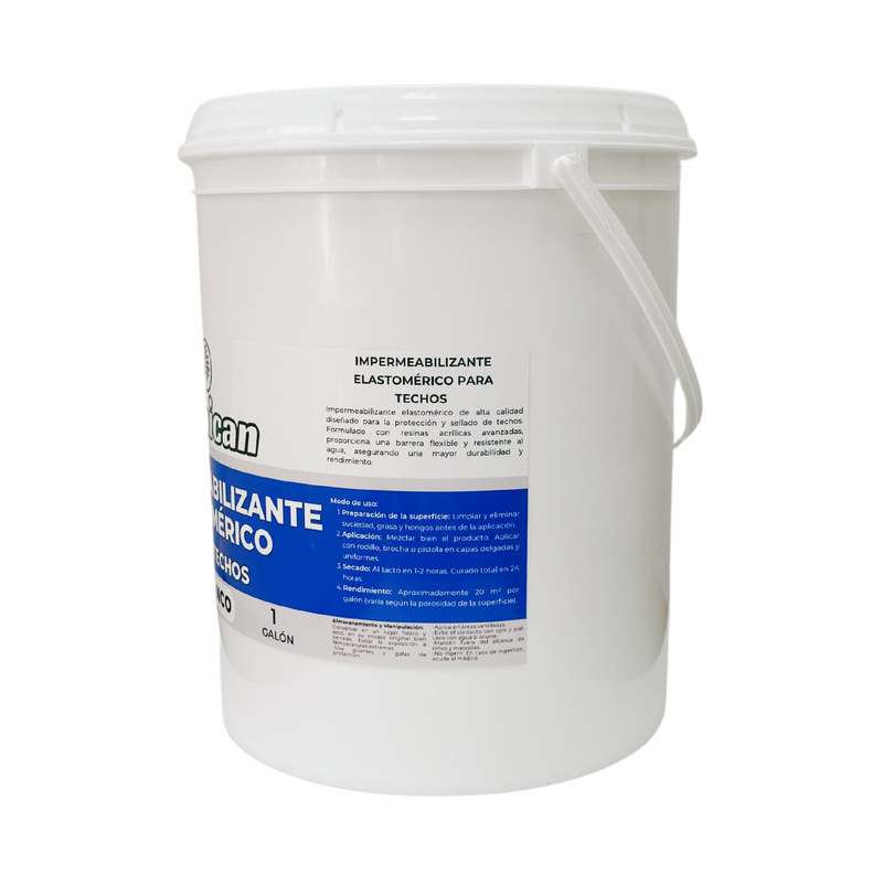 IMPERMEABILIZANTE ELASTOMÉRICO PARA TECHOS 1 GALÓN MOHICAN