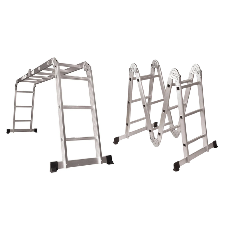 ESCALERA MULTIPROPÓSITO ALUMINIO 3 X 4 PELD 1,65MT CAP 150KG