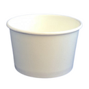 Pote Polipapel P/helado 12  Oz/360 Cc. Blanco Pack 50 Uni