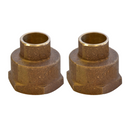 Terminal Bronce So-hi 1/2  X 3/4  Pack 2 Uni Mohican