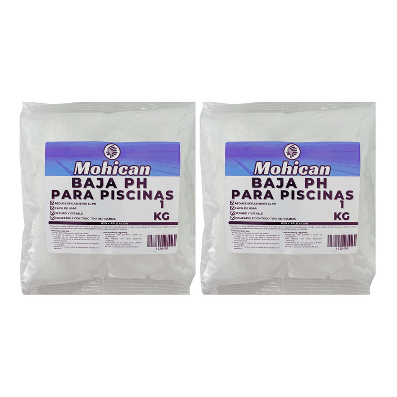 PROMOCIÓN 2 BAJA PH  1 KG MOHICAN