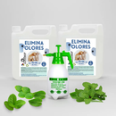 PROMO 2 ELIMINA OLORES DE MASCOTAS 5 LT + FUMIGADOR 2 LTS