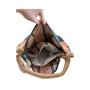 CARTERA CASUAL PARA MUJER CON ARGOLLAS