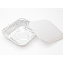 Envase  Alum. Cuadrado Con Tapa 940 Cc  Pack 20 Uni