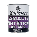 ESMALTE SINTETICO BRILLANTE TRIPLE ACCIÓN MOHICAN 1/4G NEGRO