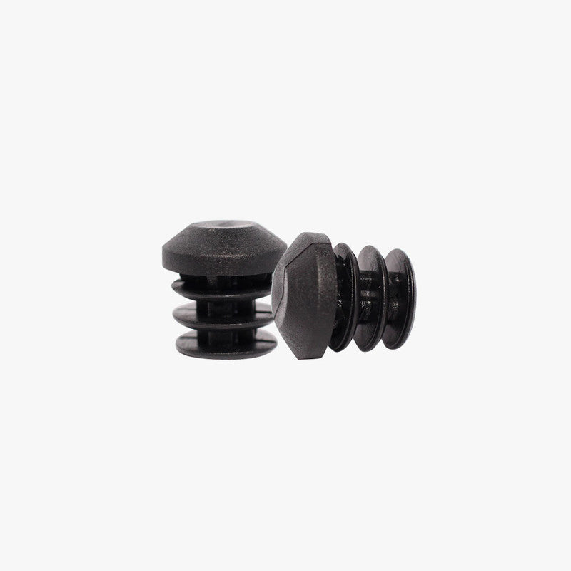 REGATÓN 8 MM INTERIOR NEGRO  PACK 4 UNI
