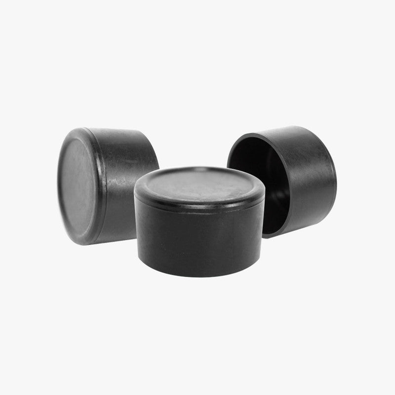 REGATÓN 1 1/2'' REDONDO EXTERIOR NEGRO PACK 4 UNI