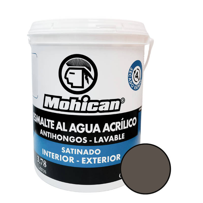 ESMALTE AL AGUA ANTIHONGOS SATINADO 1 GALON COLORES