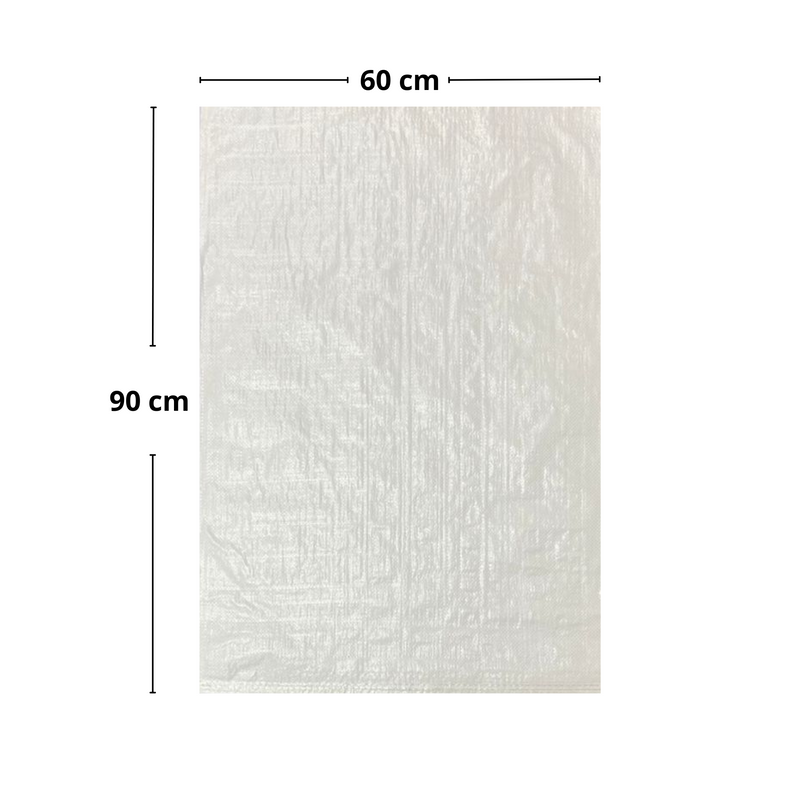 Saco Escombro Blanco 60 X 90 50 Kilos (50 Unidades)