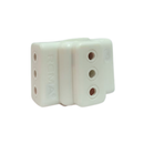 ENCHUFE REMA TRIPLE CON PROTECCION  MARFIL