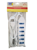 ALARGADOR DRL T/ZAPATILLA 6 PUESTOS X 3 MTS BLANCO